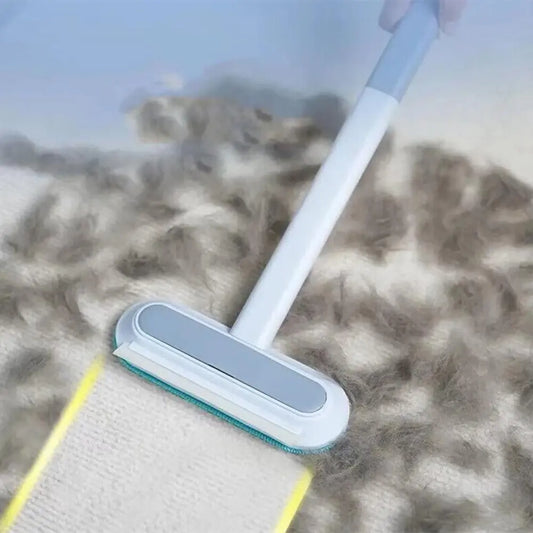 Pet Hair Removal Cleaning Brush, 1 Count/2 Counts Long Handle Pet Hair Remover Deshedding Tool for Carpet, Sofa, Couch, Multifunctional Cleaning Tool for Home